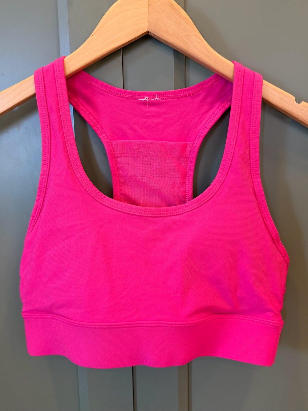 Fabletics Hot Pink Racerback Sports Bra